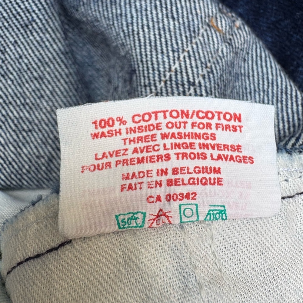 Levi's Orange Tab 90s Dark Indigo Jeans​​ - Picture 10 of 16